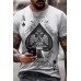 Poker Print T-shirt