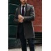 Men's Mid-length Long-sleeved Woolen Coat